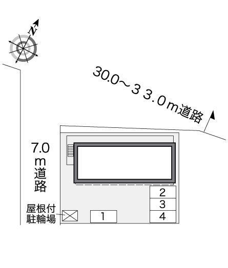 プルミエール(26751)の駐車配置図