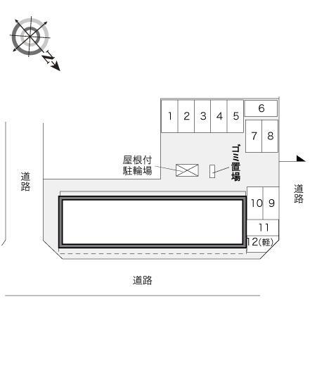 こぶしの里　北六甲(29330)の駐車配置図