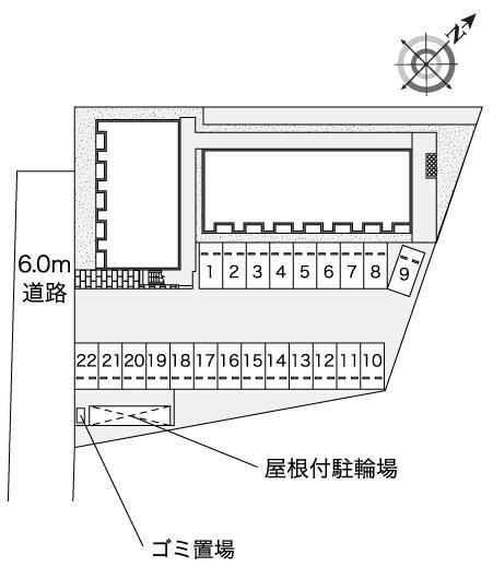 マルベリー(53360)の駐車配置図