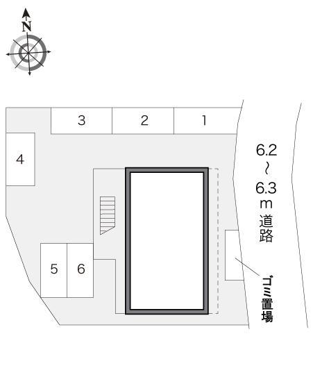 マ・メゾン(15620)の駐車配置図