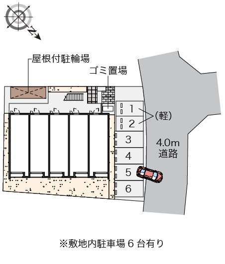 クレイノエヌズガーデンⅡ(58872)の駐車配置図