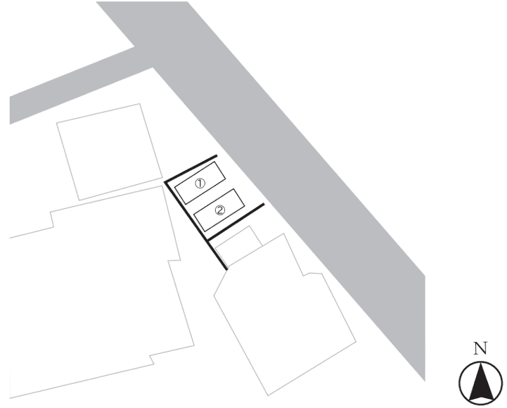 石井　駐車場の駐車配置図