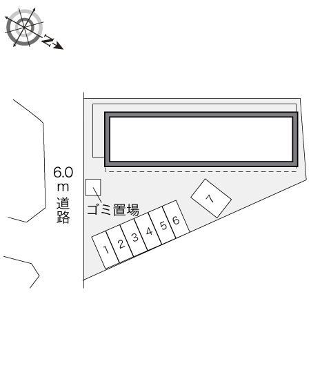 なみはや(12597)の駐車配置図