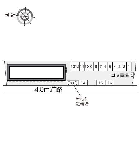 グレイス(24926)の駐車配置図