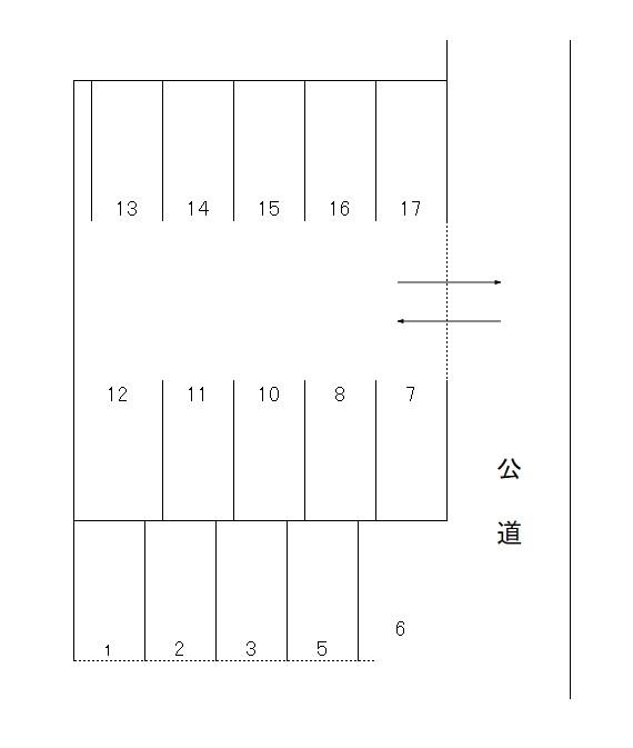 J-338の駐車配置図