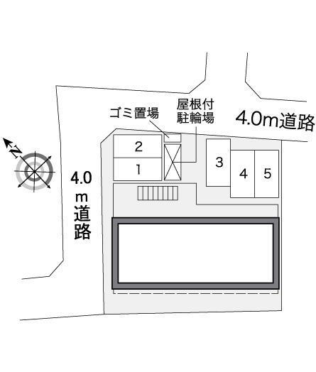 トガミ　ヒル(39850)の駐車配置図