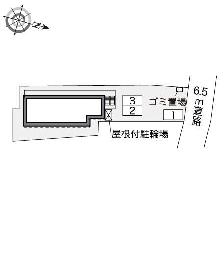 西小前(41476)の駐車配置図