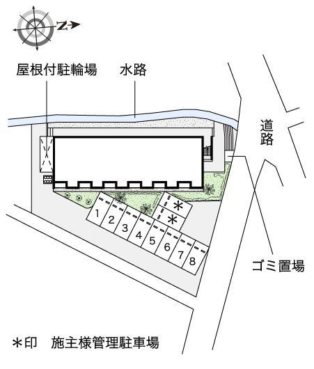たちばな(54016)の駐車配置図