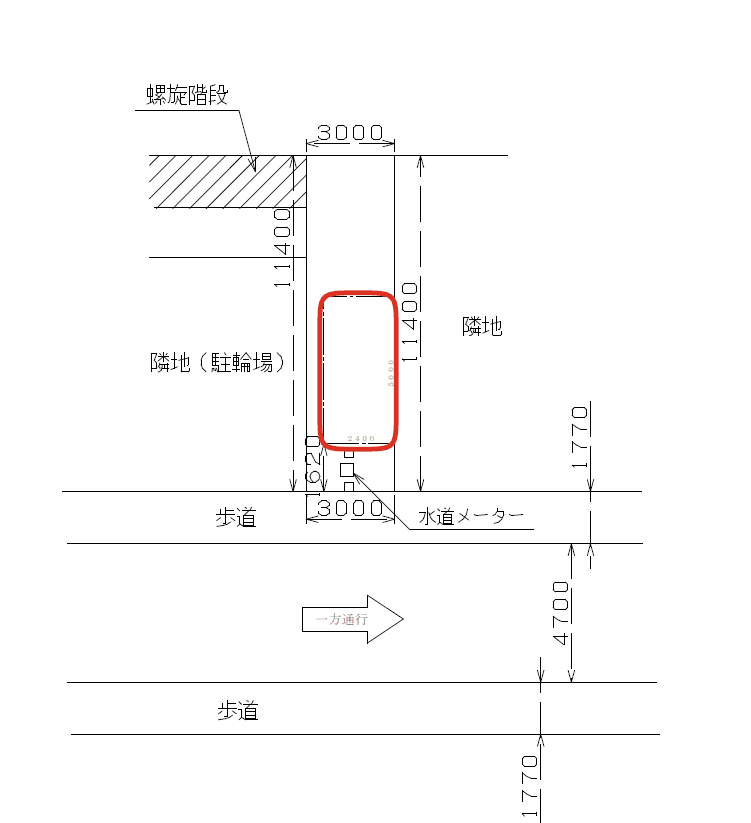 タウンパーキング池上第１駐車場の駐車配置図