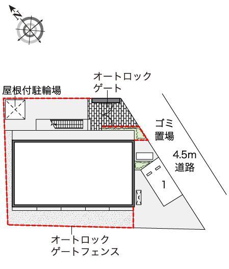 モモナ(44675)の駐車配置図