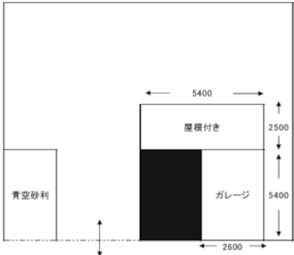 月見パーキングの駐車配置図