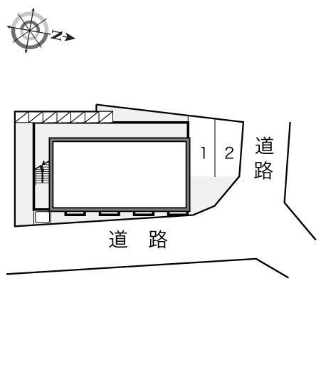 パルク(14861)の駐車配置図