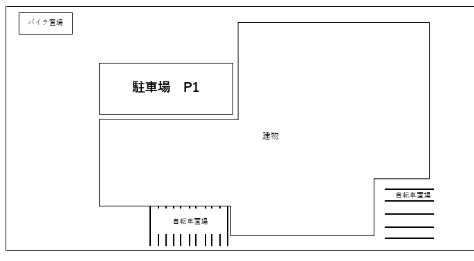 エグザレオーネ蔵前の駐車配置図