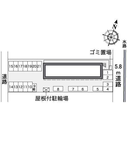 Ｍｉｎｏｗａ(36805)の駐車配置図