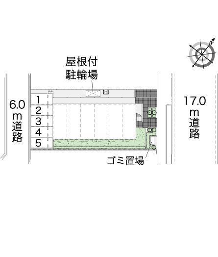 ノワールⅡ(43783)の駐車配置図