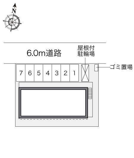 シュベリュール蘇我(34867)の駐車配置図