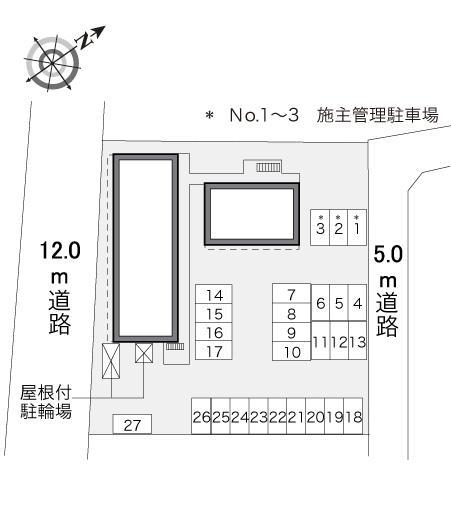 コスモスＮＯ７(32598)の駐車配置図
