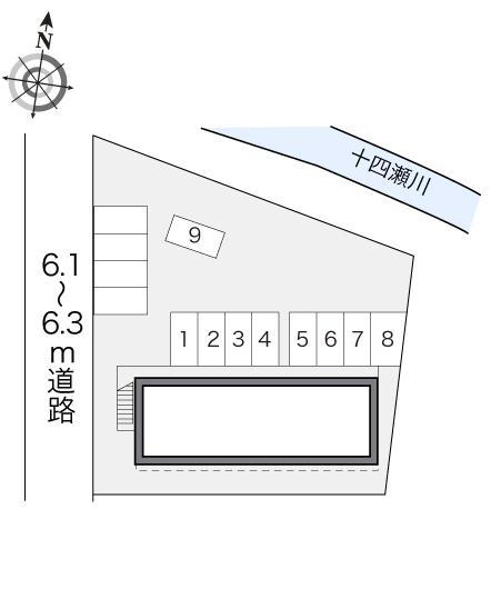 アズマ(18441)の駐車配置図