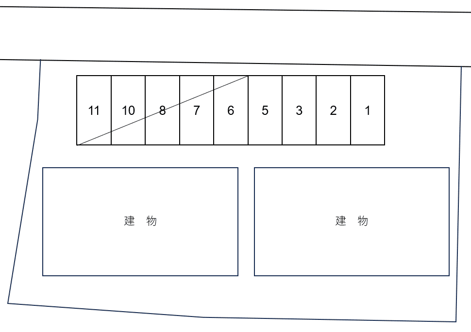 ＤＵＰＬＥＸ ＳＵＺＵＫＩ ⅡＢの駐車配置図