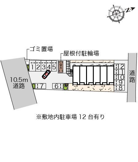 クレイノデュランタ(56143)の駐車配置図
