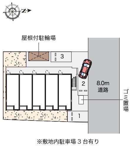 アイリス貴船(52329)の駐車配置図