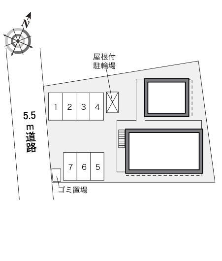 ＳＡＩＷＡＩ(33116)の駐車配置図