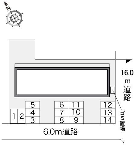 日世利(21685)の駐車配置図