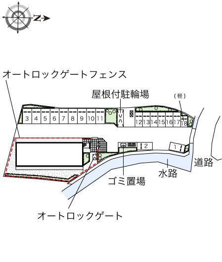 ＯＫＡＮＩＳＨＩ(38767)の駐車配置図
