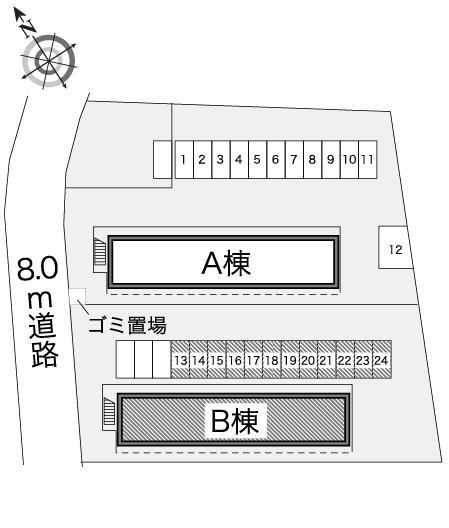 スペシャルステージＢ(18811)の駐車配置図