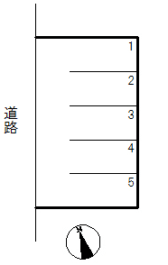 時任町Ｉの駐車配置図