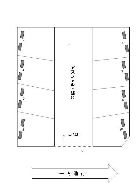 J-031の駐車配置図
