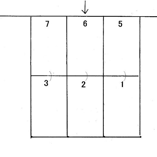 ユーユーガレージＮＯ,１０の駐車配置図