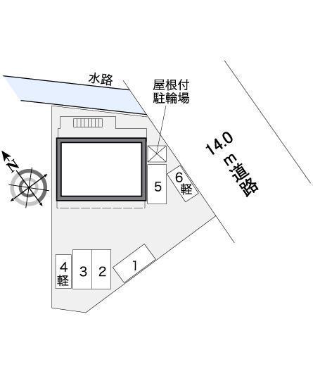 フェニックスＭⅥ(38202)の駐車配置図