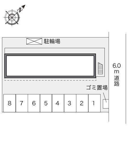 藤(24366)の駐車配置図