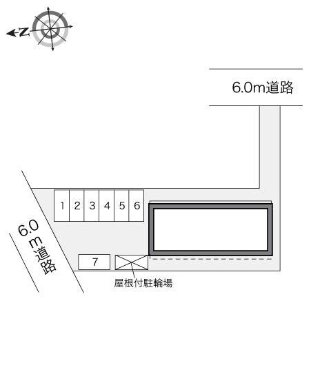エグランティーヌ(29209)の駐車配置図