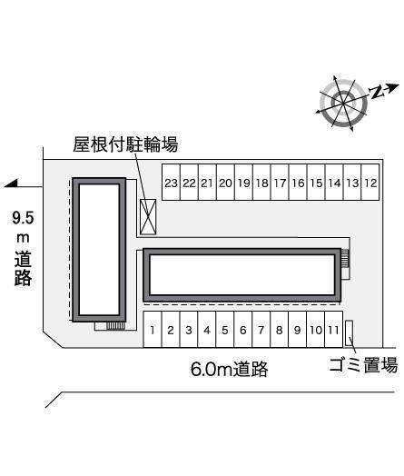 入山(30124)の駐車配置図