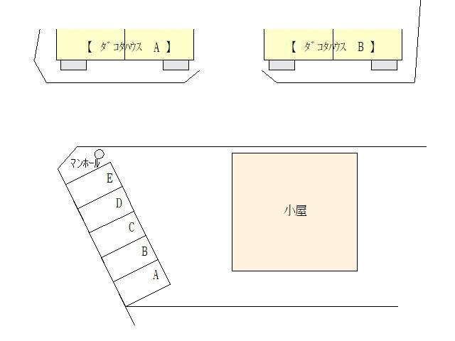 藤澤月極駐車場の駐車配置図