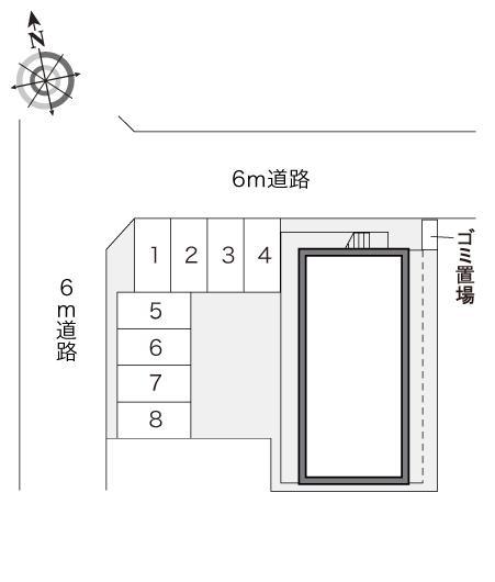 Ｋ＆Ｋ(15461)の駐車配置図