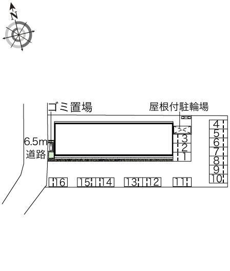 Ｋｏｕｙａ(45195)の駐車配置図