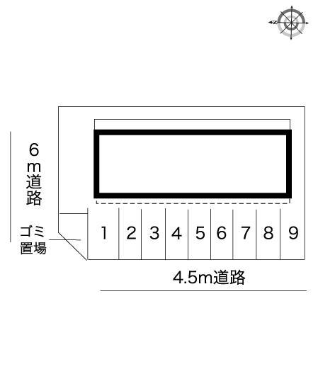 ＰＡＮＴＨＥＯＮ(9867)の駐車配置図