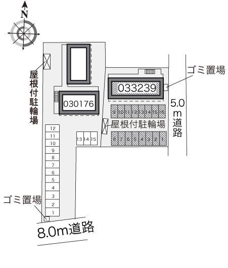 ｎａｔａｎｅ(33239)の駐車配置図