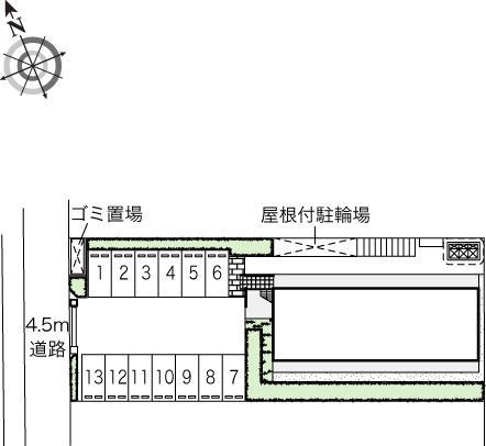 フルート(44078)の駐車配置図