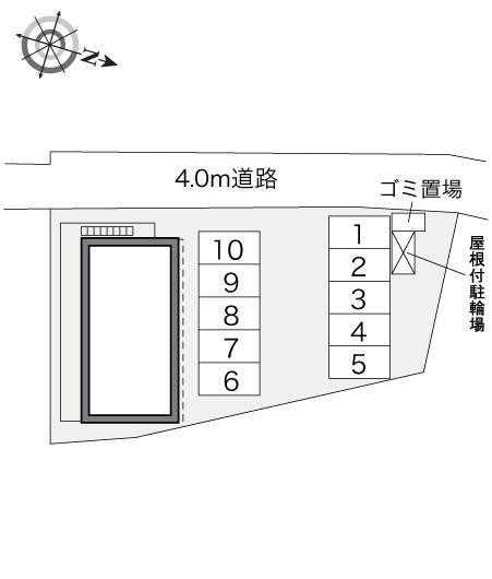 日吉(31855)の駐車配置図