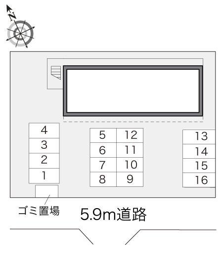 ｙｕｕ(14922)の駐車配置図