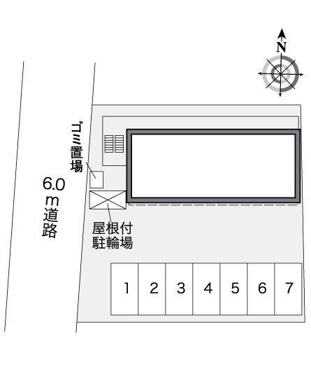 エスペランス(26618)の駐車配置図