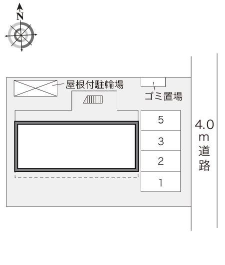 クリエイト(23476)の駐車配置図