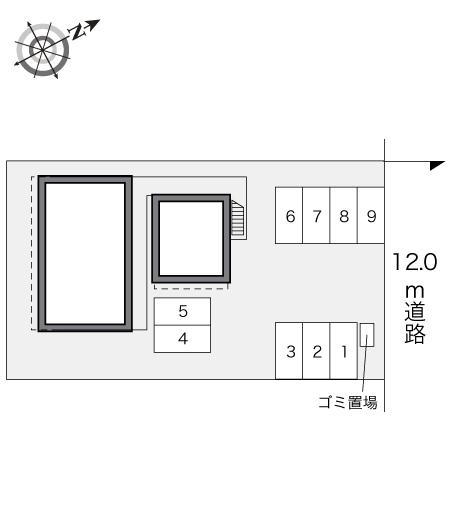 ＯＴＴＯ(22799)の駐車配置図
