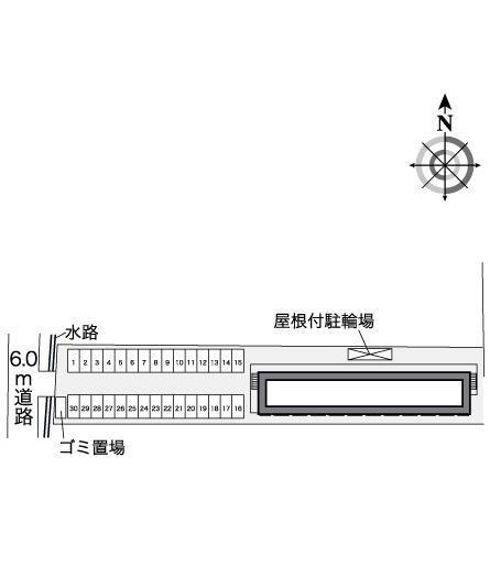 シャルマンコート(39801)の駐車配置図