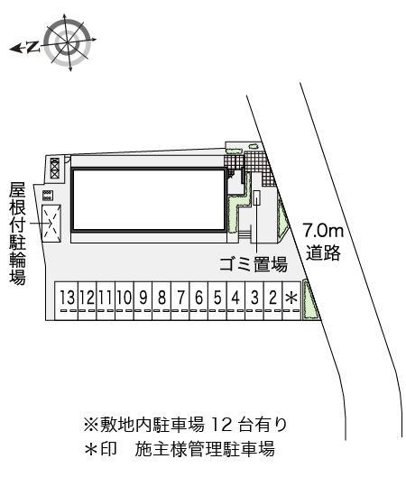 京都(46121)の駐車配置図