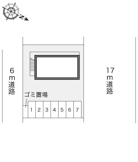 博多南(12080)の駐車配置図